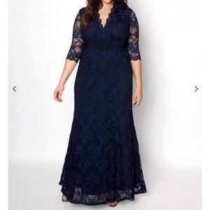 Kiyonna Screen Siren Lace Dress 2X